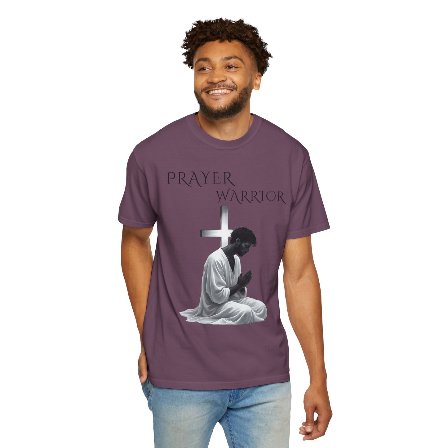 Prayer Warrior Unisex T-Shirt | Faith-Based Apparel, Religious Gift, Casual Wear, Christian Clothing, Inspirational Top