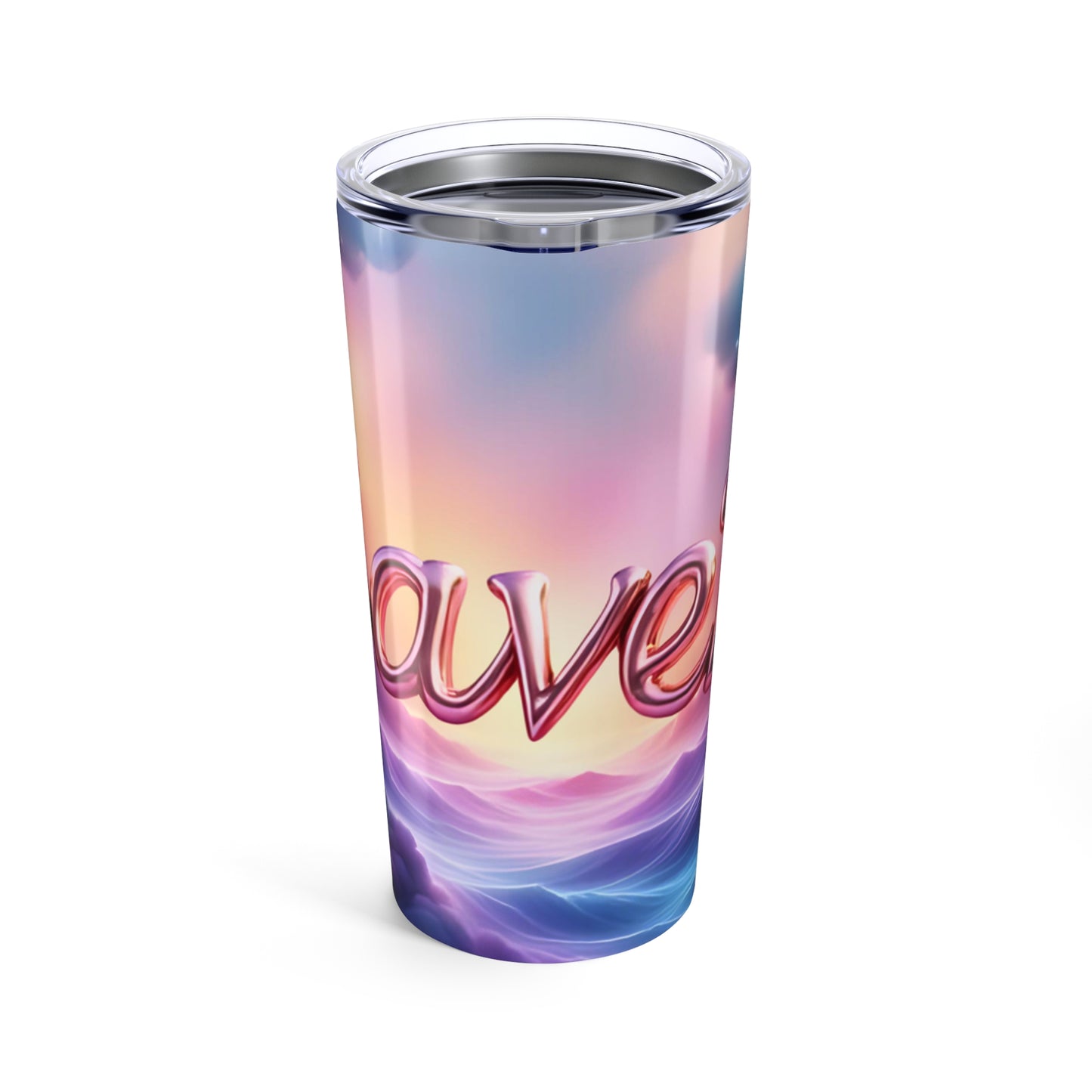 Saved Inspirational 20oz Tumbler - Dreamy Design, Travel Mug, Motivational Drinkware, Gift for Her, Inspirational Quote