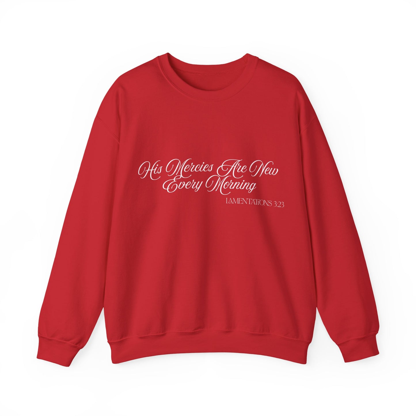Inspirational Crewneck Sweatshirt, Cozy Faith Sweatshirt, Casual Church Apparel, Morning Motivation, Gift for Believers