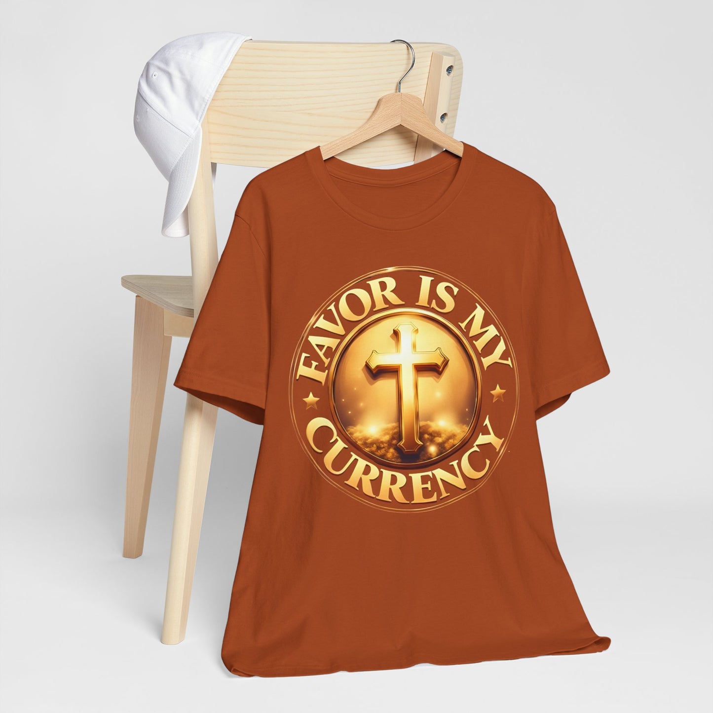 Favor is My Currency Unisex Shirt, Faith-Based Apparel, Gift for Believers, Church Events, Spiritual Wear, Christian Wear