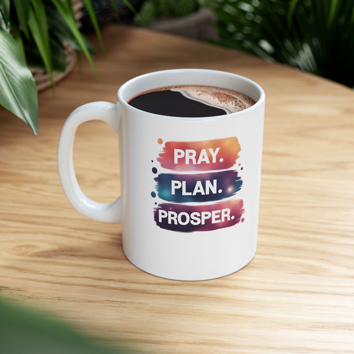 Inspirational Ceramic Mug - Motivational Coffee Cup, Gift for Friends, Home Office Decor, Positive Affirmations, Daily Motivation