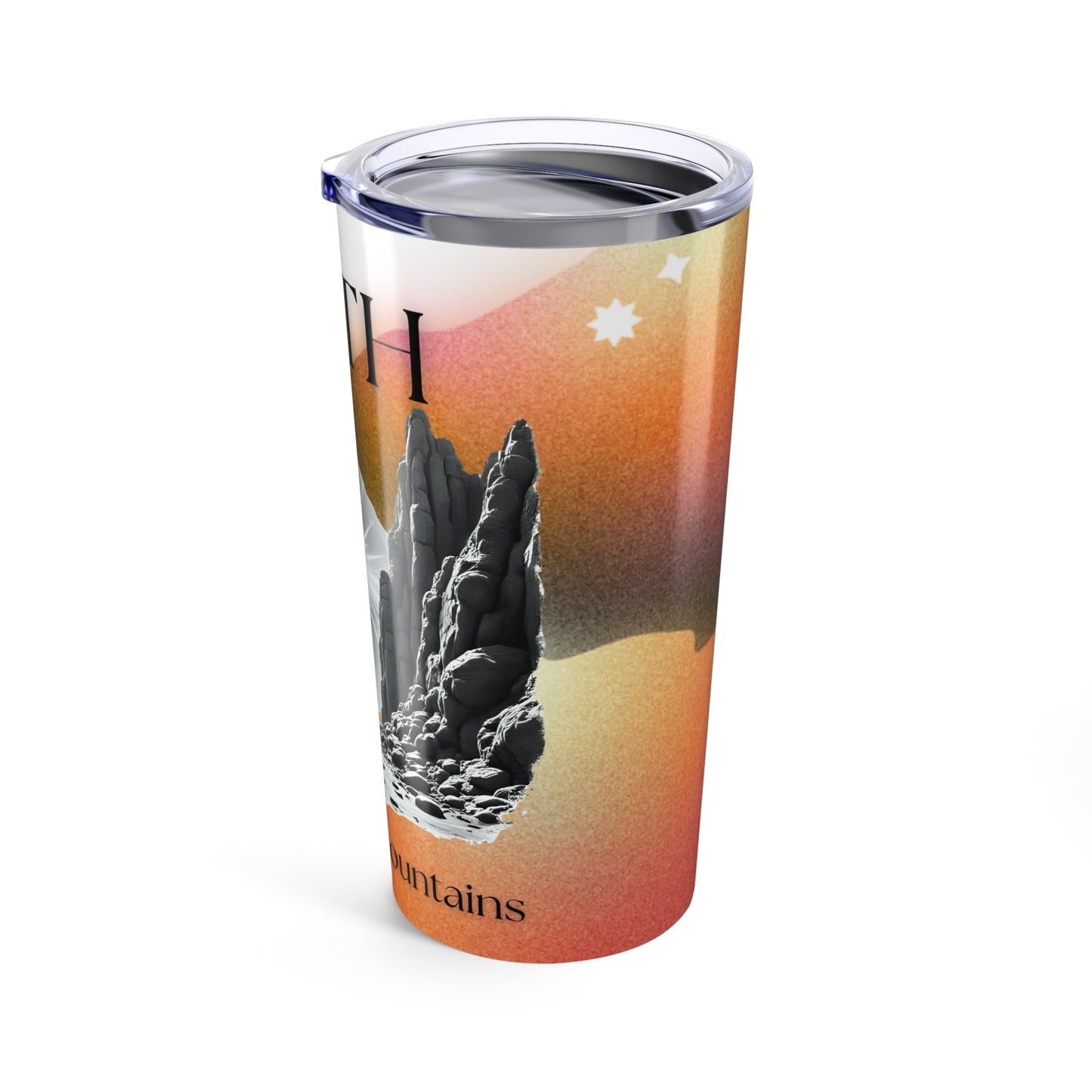 Inspirational Faith Tumbler - 20oz Reusable Drinkware for Motivation, Gifts for Friends, Travel Mug, Daily Hydration, Affirmation Cup