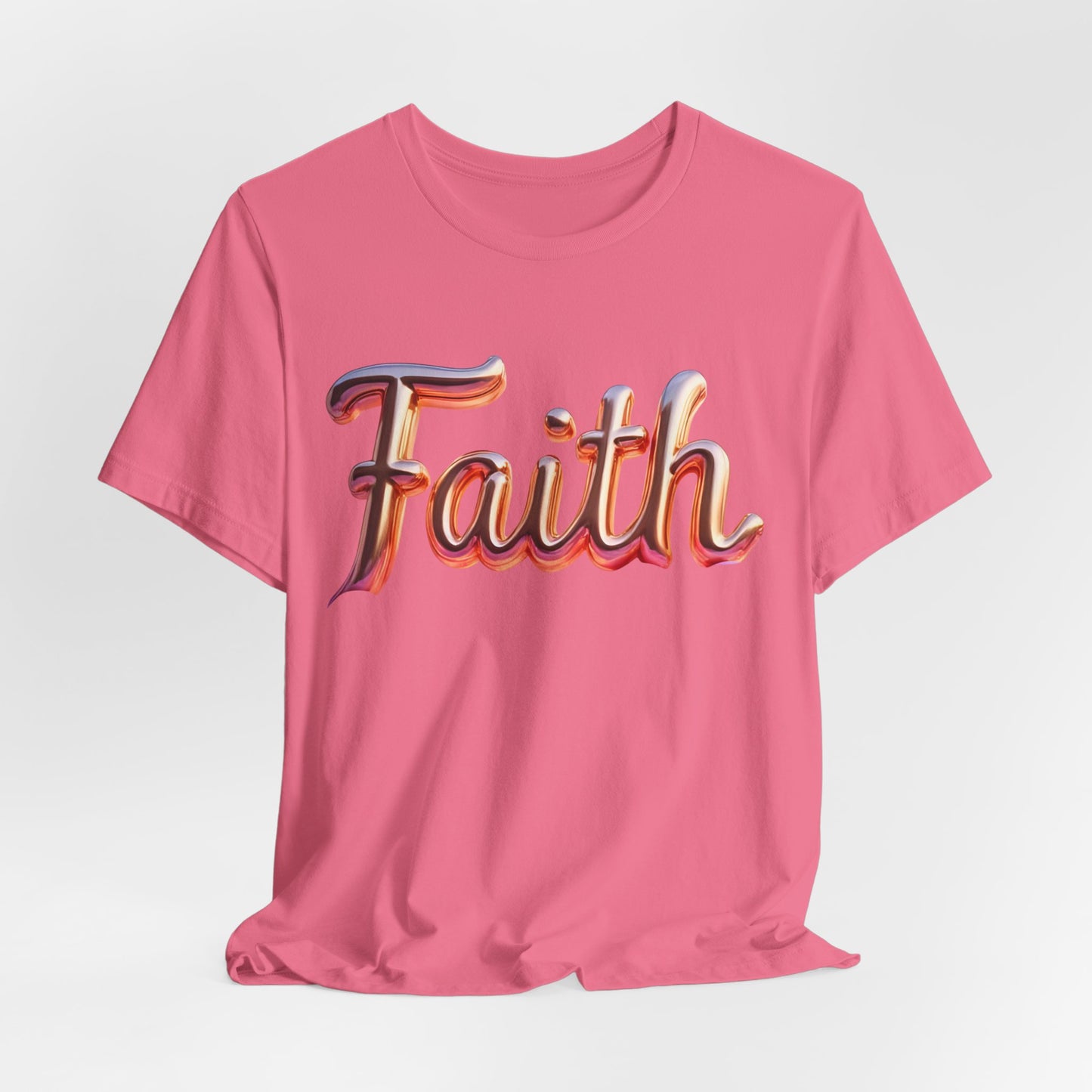 Faith-Inspired Unisex Jersey Tee, Inspirational T-Shirt, Gift for Believers, Casual Faith Shirt, Everyday Motivation Top, Spiritual Wear