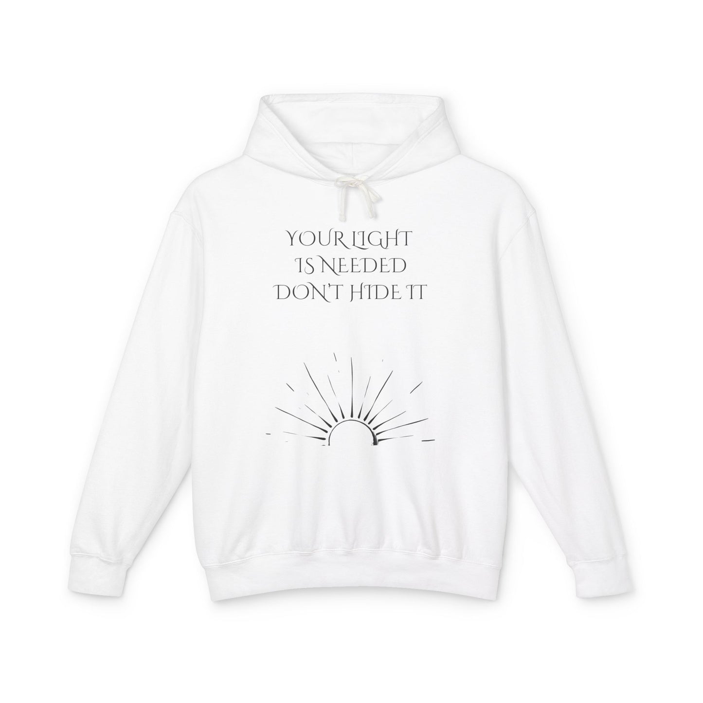 Inspire Others Hoodie, Lightweight Pullover, Motivational Sweatshirt, Unisex Gift, Cozy Apparel for All Occasions