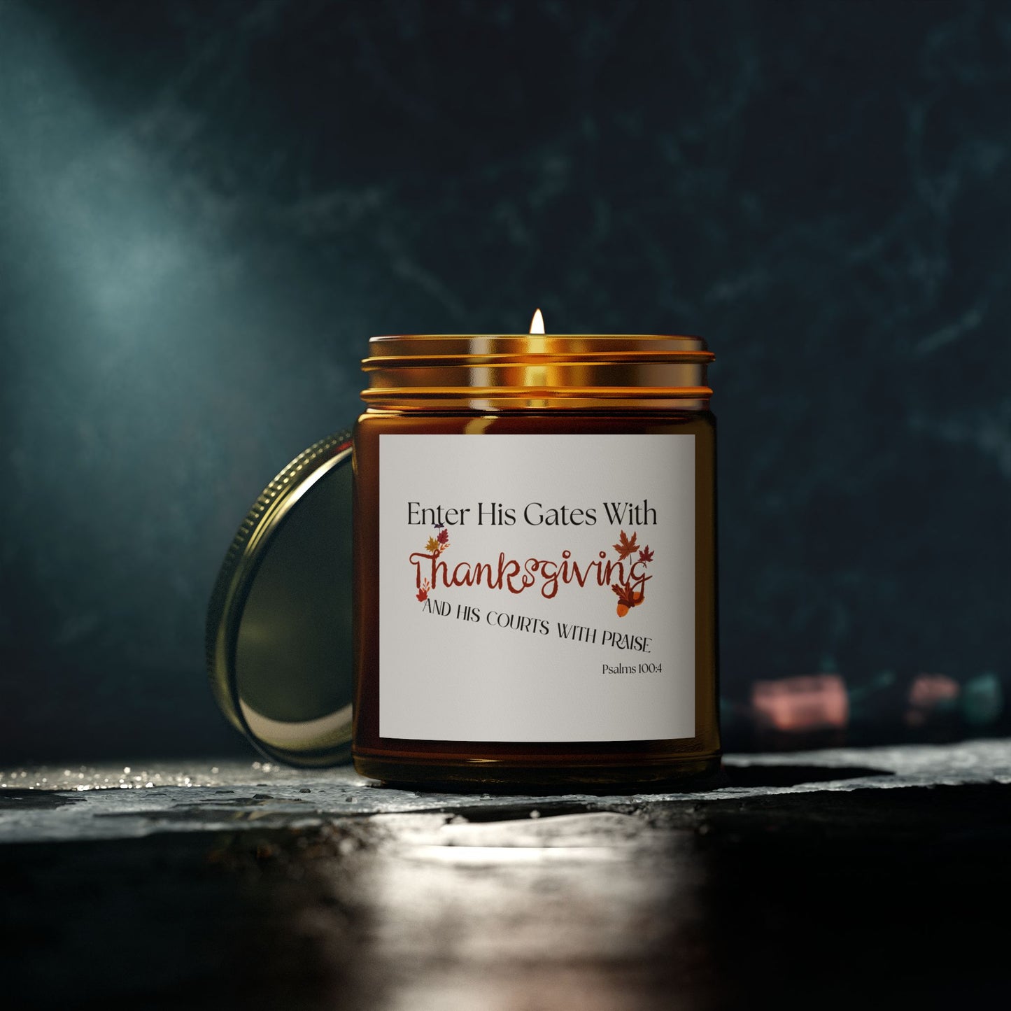 Thanksgiving Scented Candles, Autumn Decor, Cozy Gift, Aromatherapy, Gift for Her, Home Fragrance, Holiday Relaxation