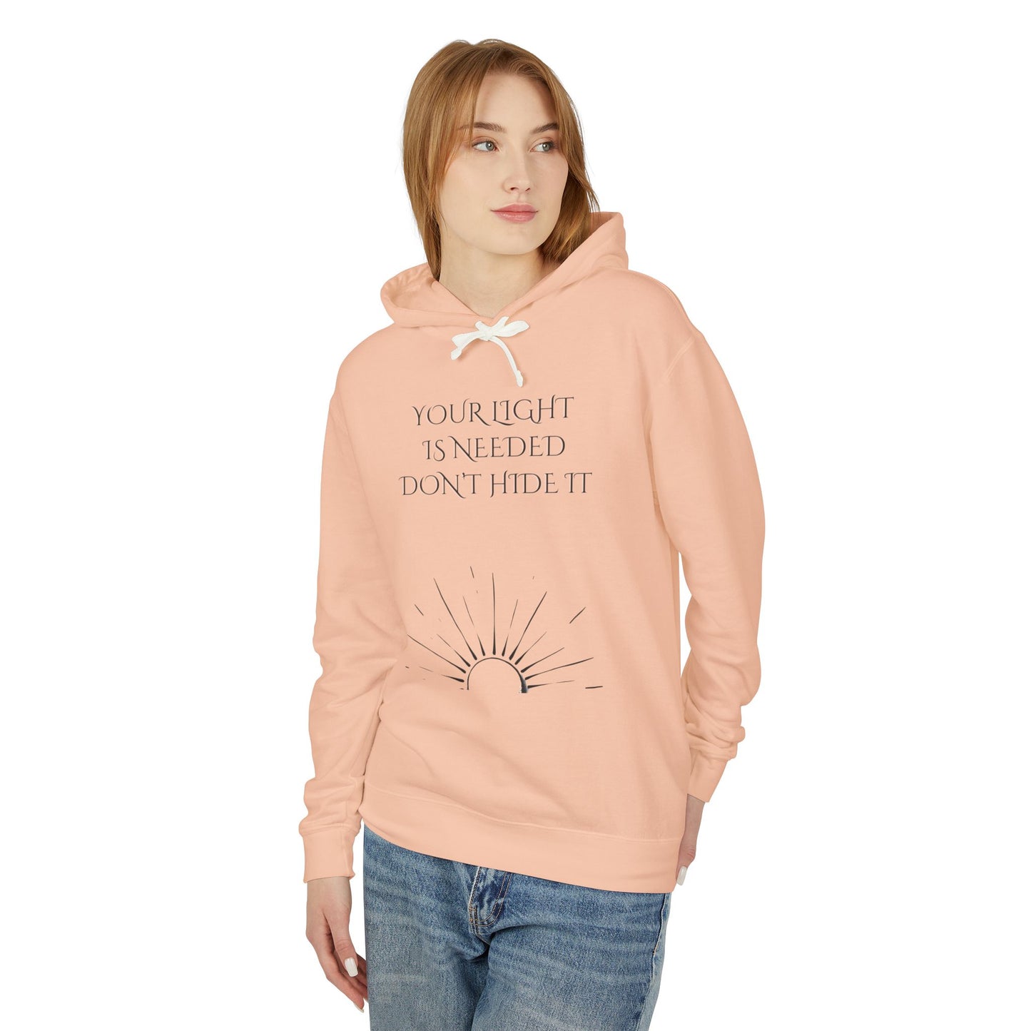 Inspire Others Hoodie, Lightweight Pullover, Motivational Sweatshirt, Unisex Gift, Cozy Apparel for All Occasions