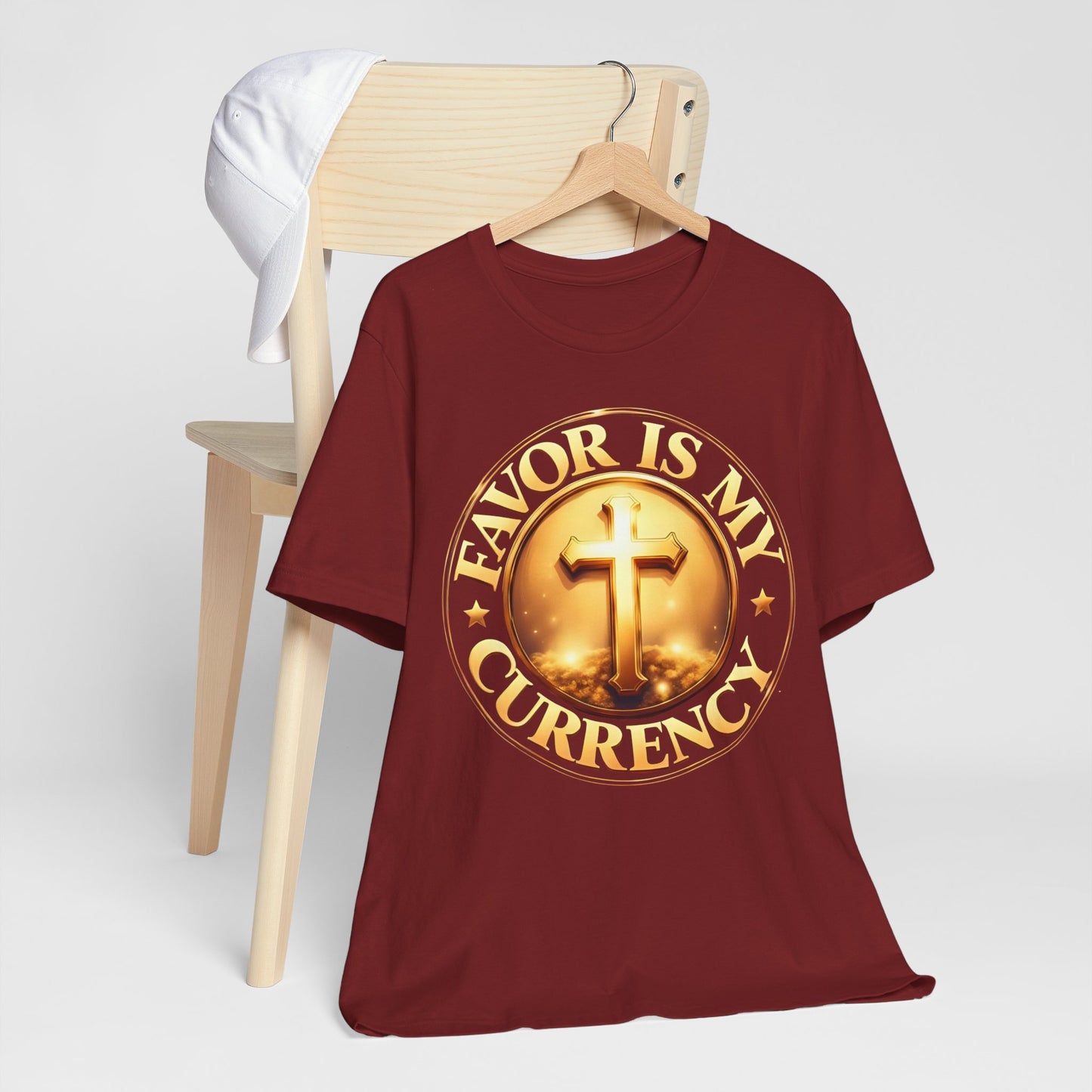 Favor is My Currency Unisex Shirt, Faith-Based Apparel, Gift for Believers, Church Events, Spiritual Wear, Christian Wear