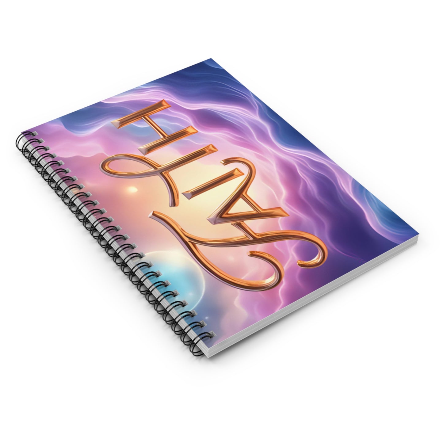 Inspirational Spiral Notebook - Ruled Line, Journal for Note-Taking, Faith-Themed Stationery, Gift for Students, Self-Help Writing