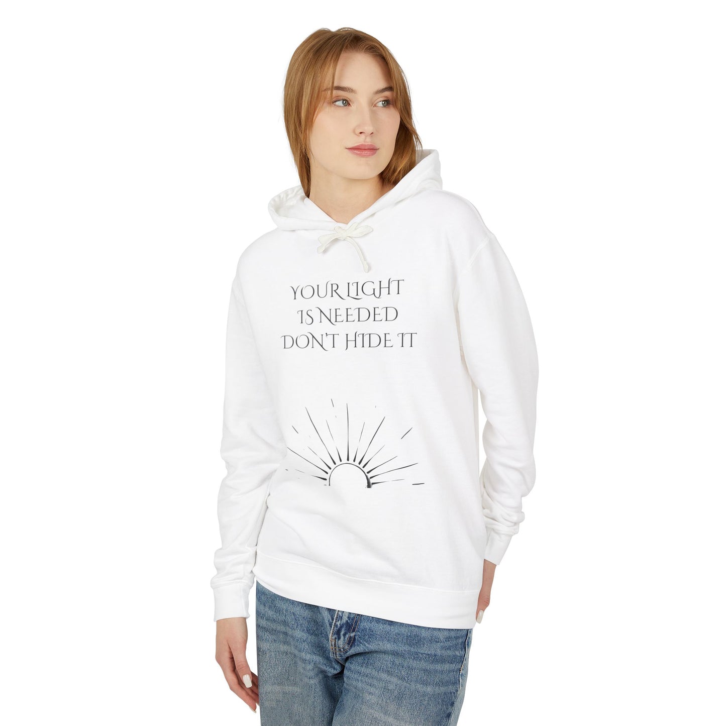 Inspire Others Hoodie, Lightweight Pullover, Motivational Sweatshirt, Unisex Gift, Cozy Apparel for All Occasions