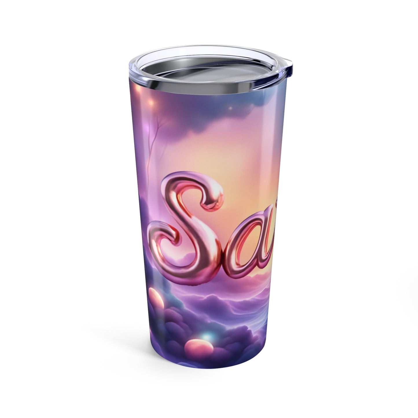 Saved Inspirational 20oz Tumbler - Dreamy Design, Travel Mug, Motivational Drinkware, Gift for Her, Inspirational Quote