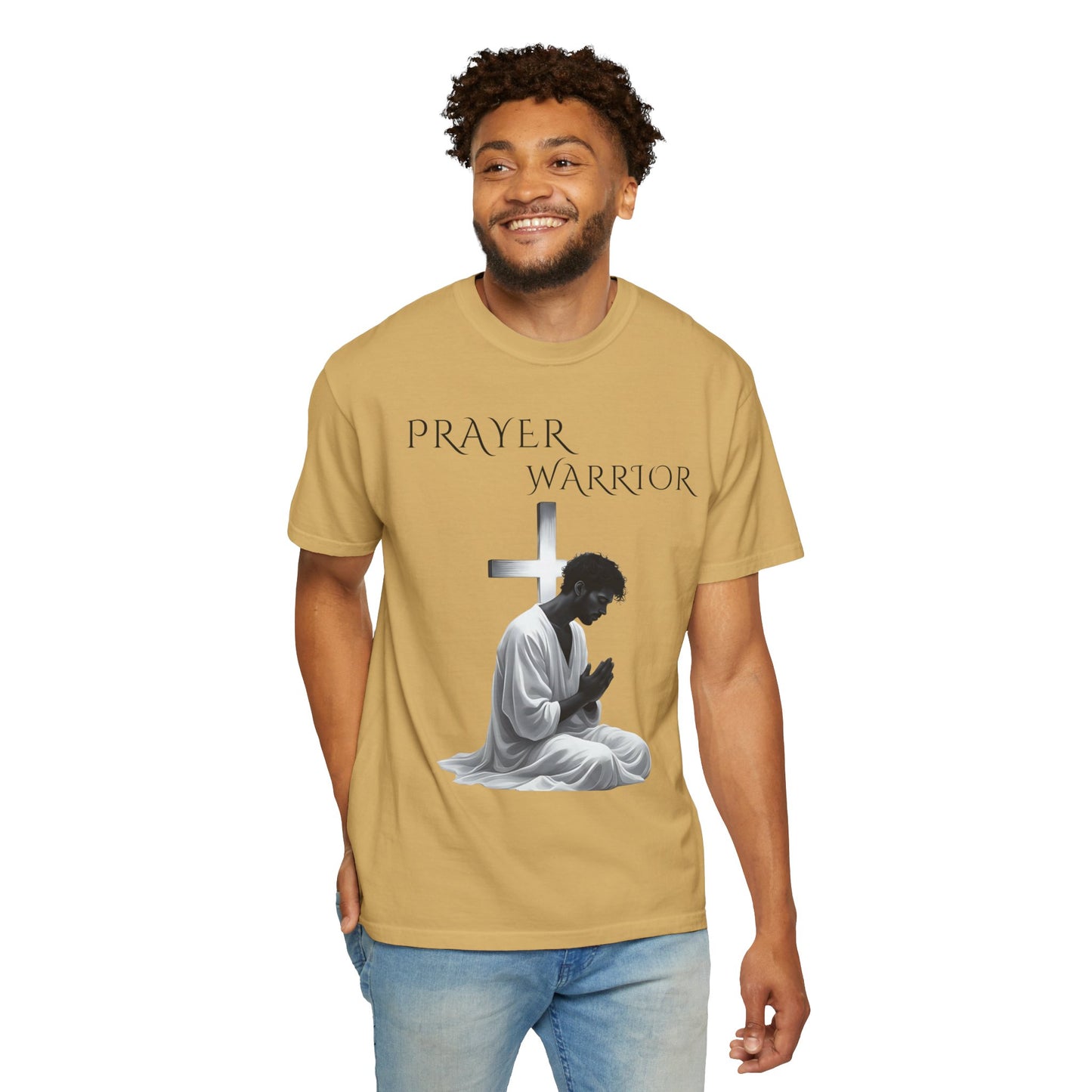 Prayer Warrior Unisex T-Shirt | Faith-Based Apparel, Religious Gift, Casual Wear, Christian Clothing, Inspirational Top