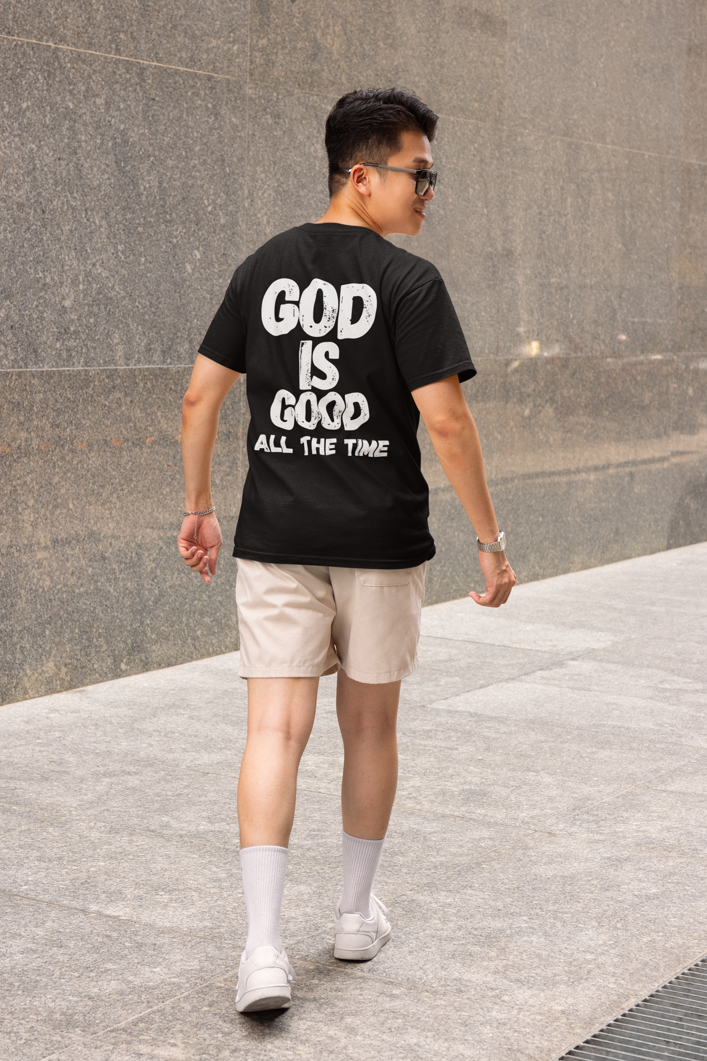 Unisex Cotton Tee: God Is Good All the Time, Faith T-Shirt, Christian Apparel, Inspirational Gift, Religious Outfit, Everyday Wear