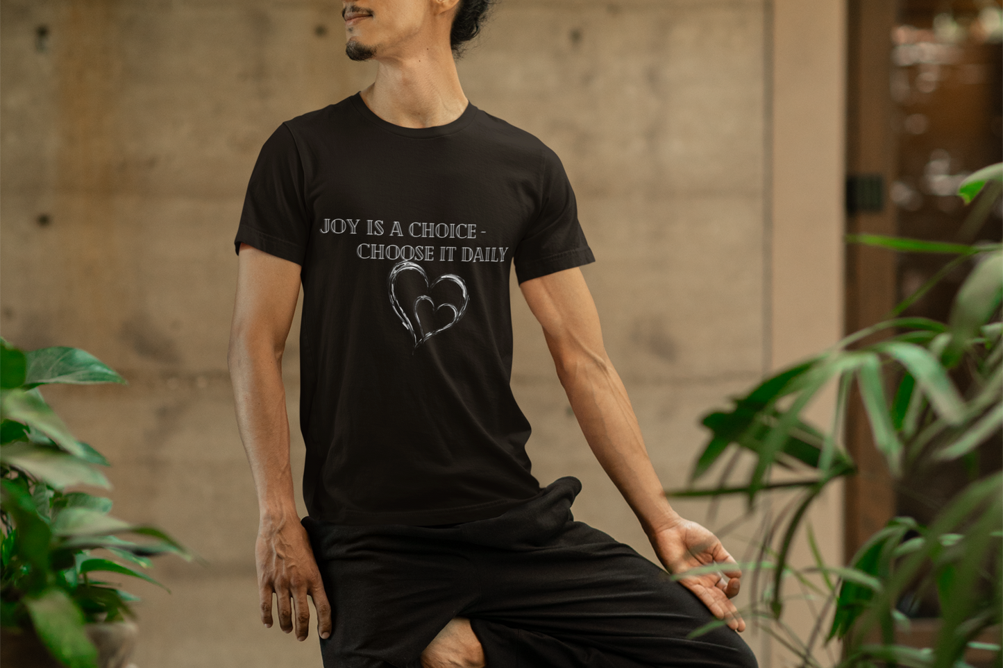 Joyful Choice T-Shirt | Unisex Garment-Dyed Tee, Inspirational Gift, Positive Vibes, Mindfulness Apparel, Everyday Wear
