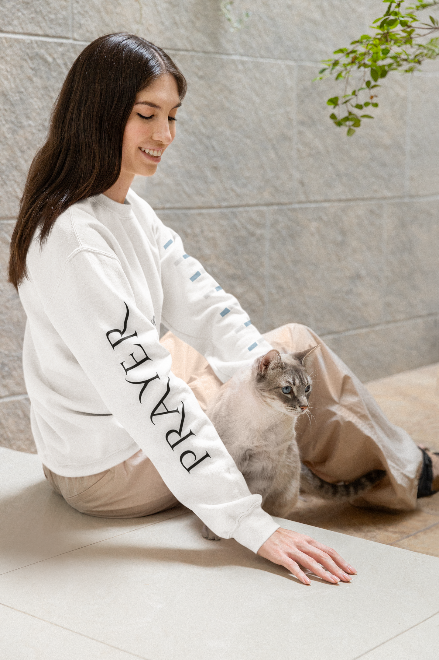 Prayer Warrior Crewneck Sweatshirt | Faith-Inspired Apparel, Inspirational Gift, Cozy Layer for Prayer, Unisex Sweatshirt