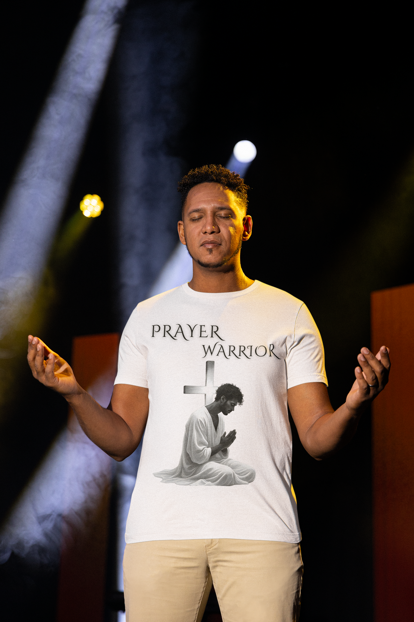 Prayer Warrior Unisex T-Shirt | Faith-Based Apparel, Religious Gift, Casual Wear, Christian Clothing, Inspirational Top