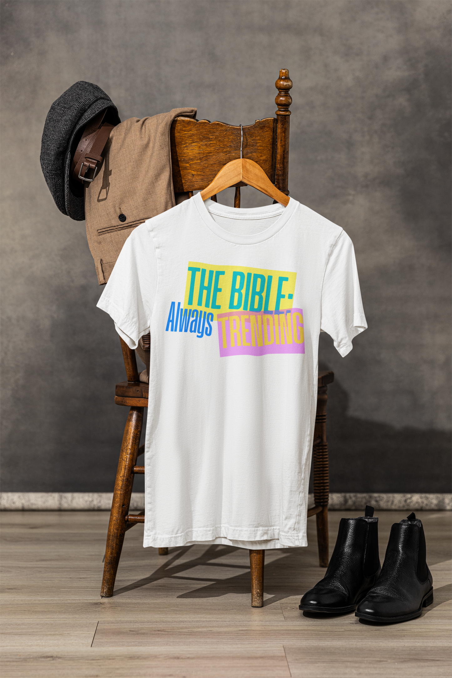 Bible Trend Tee, Faith-Inspired Shirt, Casual Christian Wear, Unisex Graphic T-Shirt, Perfect Gift for Believers