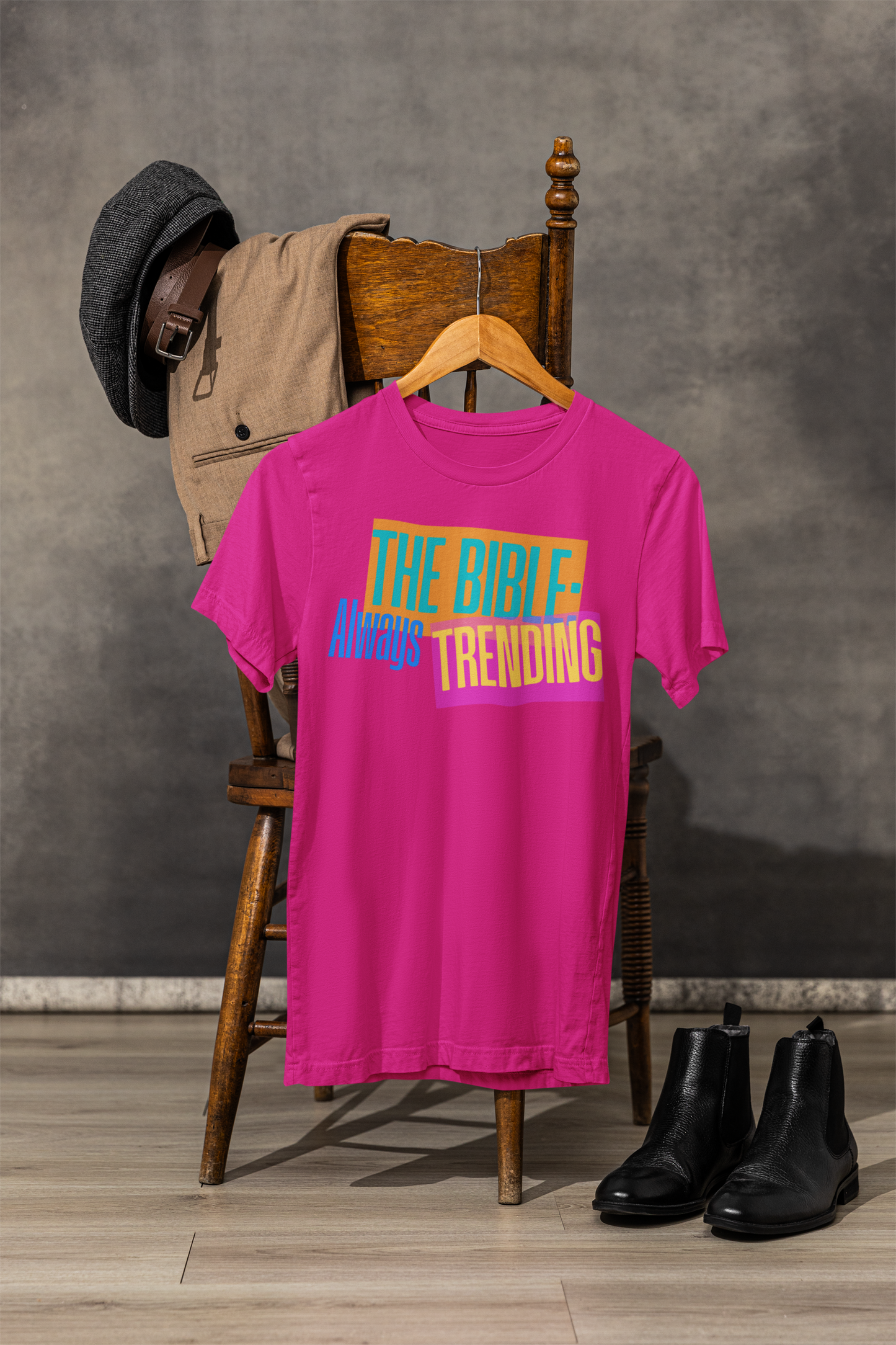 Bible Trend Tee, Faith-Inspired Shirt, Casual Christian Wear, Unisex Graphic T-Shirt, Perfect Gift for Believers