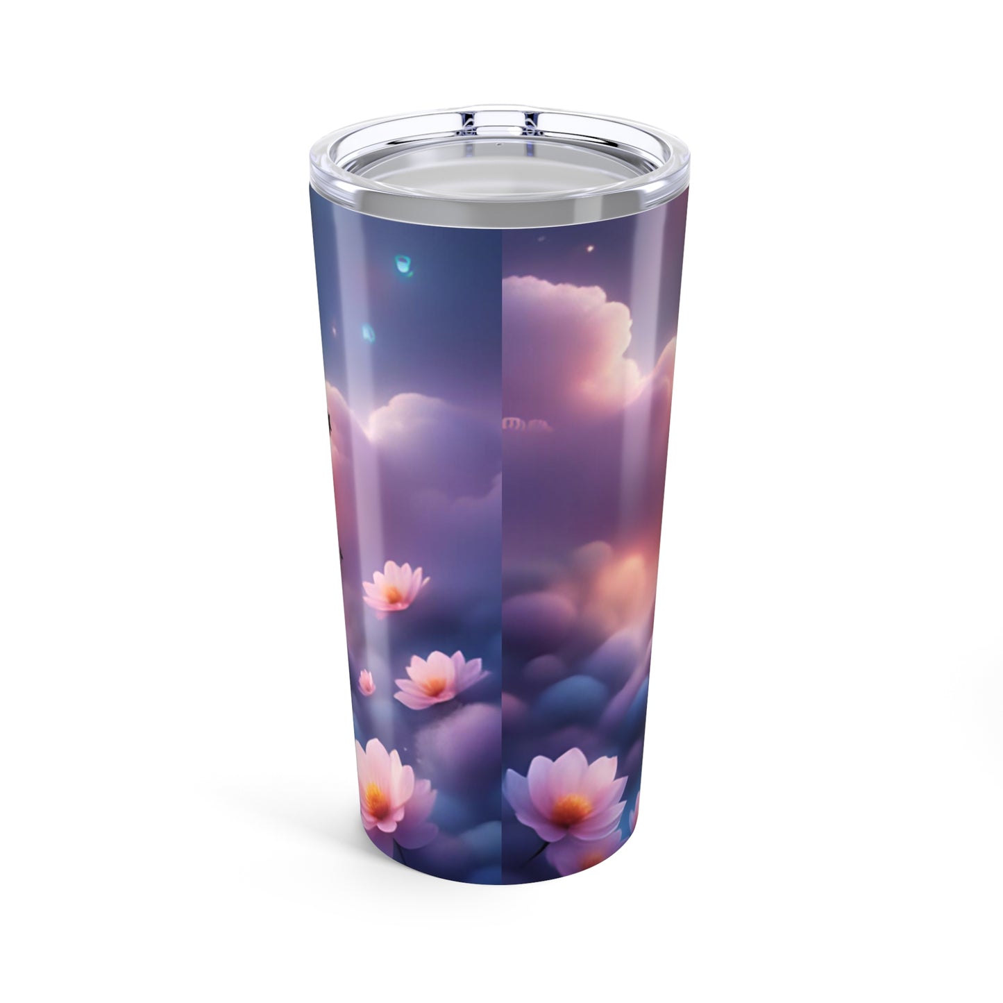 Inspirational Floral Tumbler | Travel Mug, Motivational Drinkware, Gifts for Women, Summer Vibes, Eco-Friendly Cup