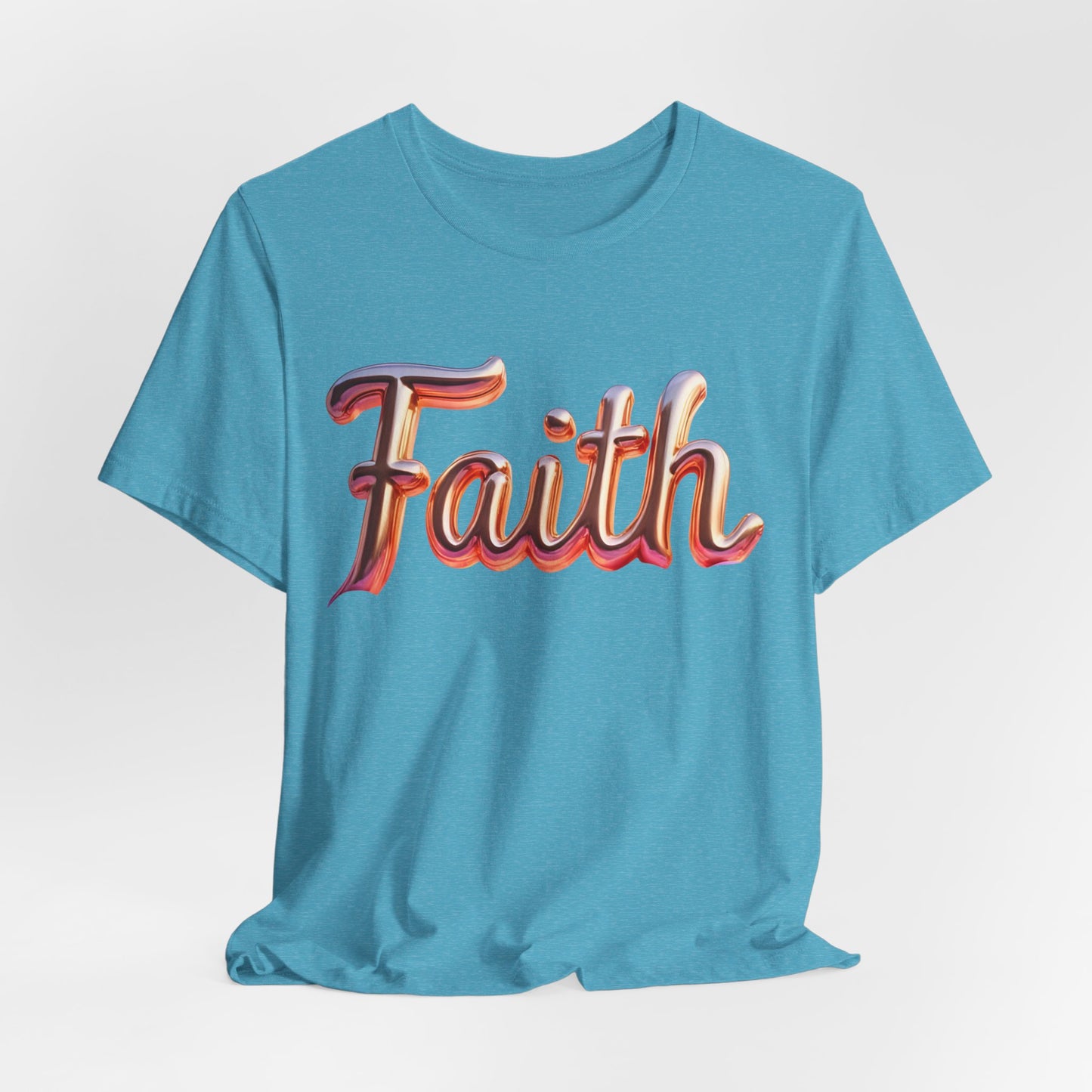 Faith-Inspired Unisex Jersey Tee, Inspirational T-Shirt, Gift for Believers, Casual Faith Shirt, Everyday Motivation Top, Spiritual Wear