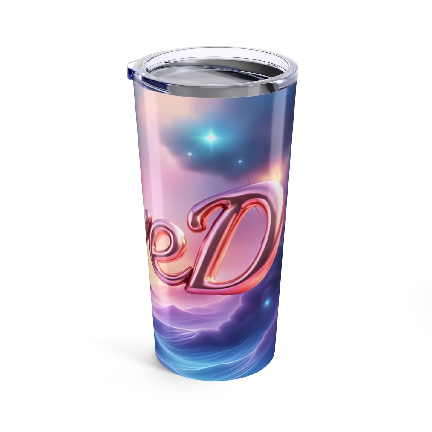 Saved Inspirational 20oz Tumbler - Dreamy Design, Travel Mug, Motivational Drinkware, Gift for Her, Inspirational Quote