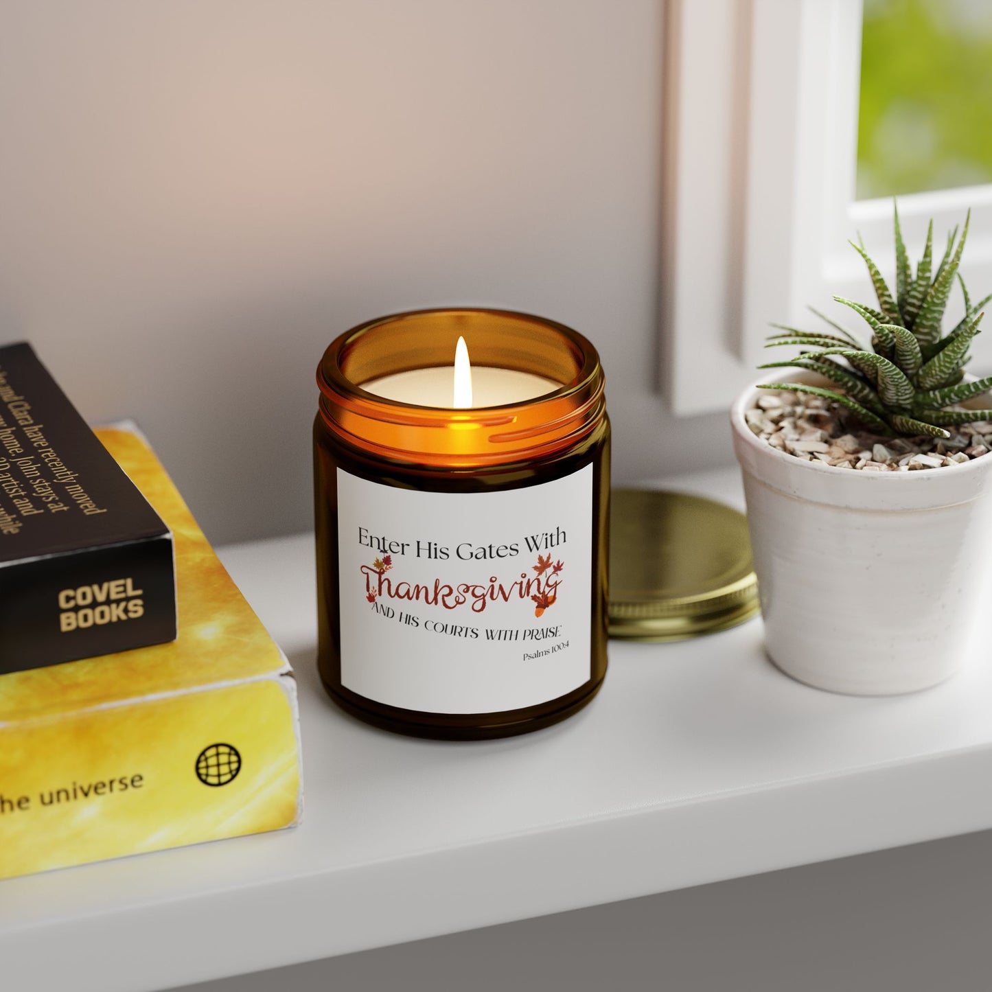 Thanksgiving Scented Candles, Autumn Decor, Cozy Gift, Aromatherapy, Gift for Her, Home Fragrance, Holiday Relaxation