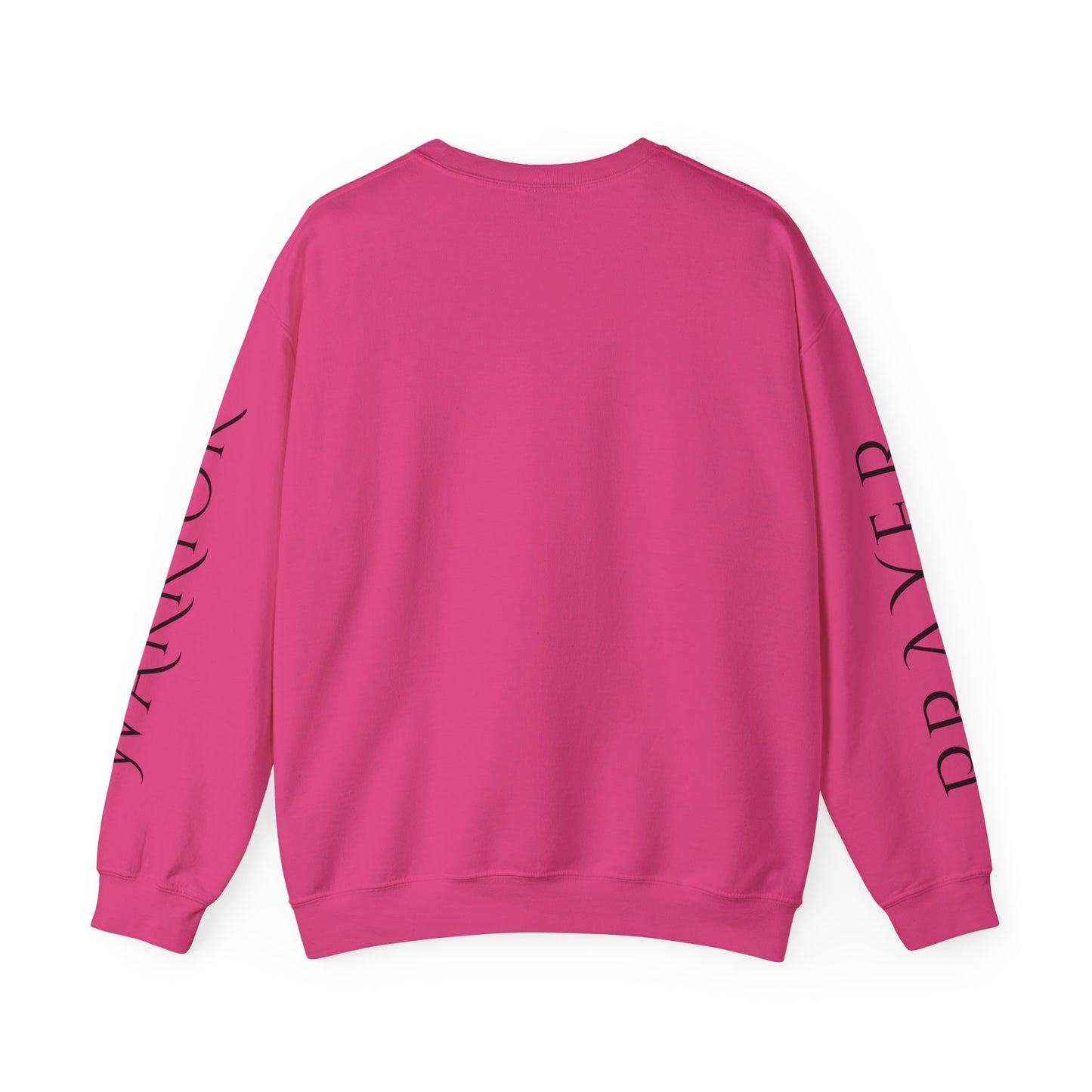 Prayer Warrior Crewneck Sweatshirt | Faith-Inspired Apparel, Inspirational Gift, Cozy Layer for Prayer, Unisex Sweatshirt