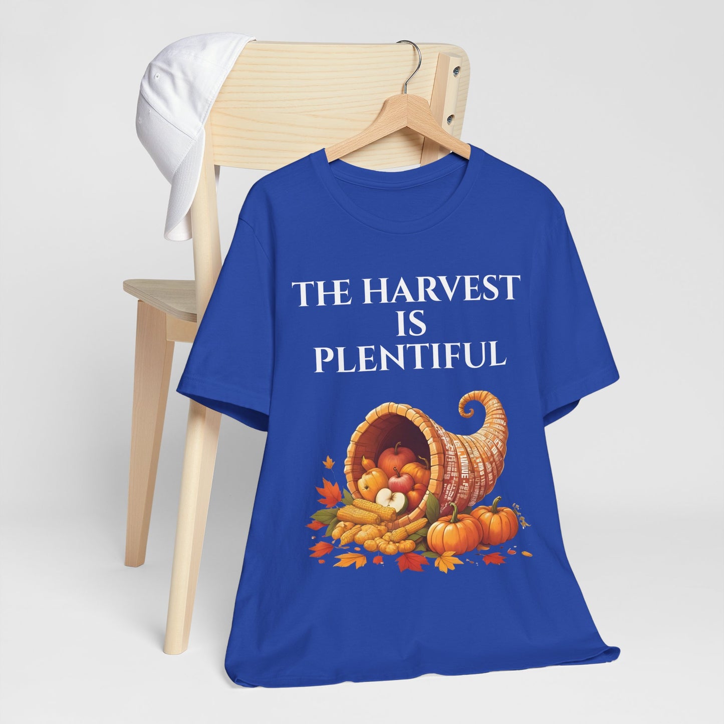 Harvest Plentiful Tee - Unisex Fall T-Shirt for Thanksgiving, Autumn Gatherings, Seasonal Celebrations, Cozy Outfits