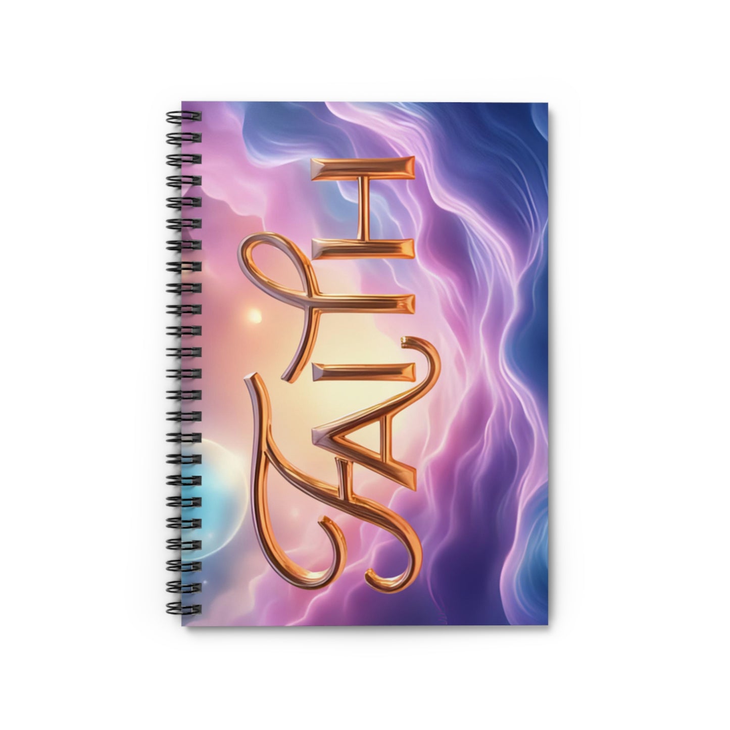 Inspirational Spiral Notebook - Ruled Line, Journal for Note-Taking, Faith-Themed Stationery, Gift for Students, Self-Help Writing
