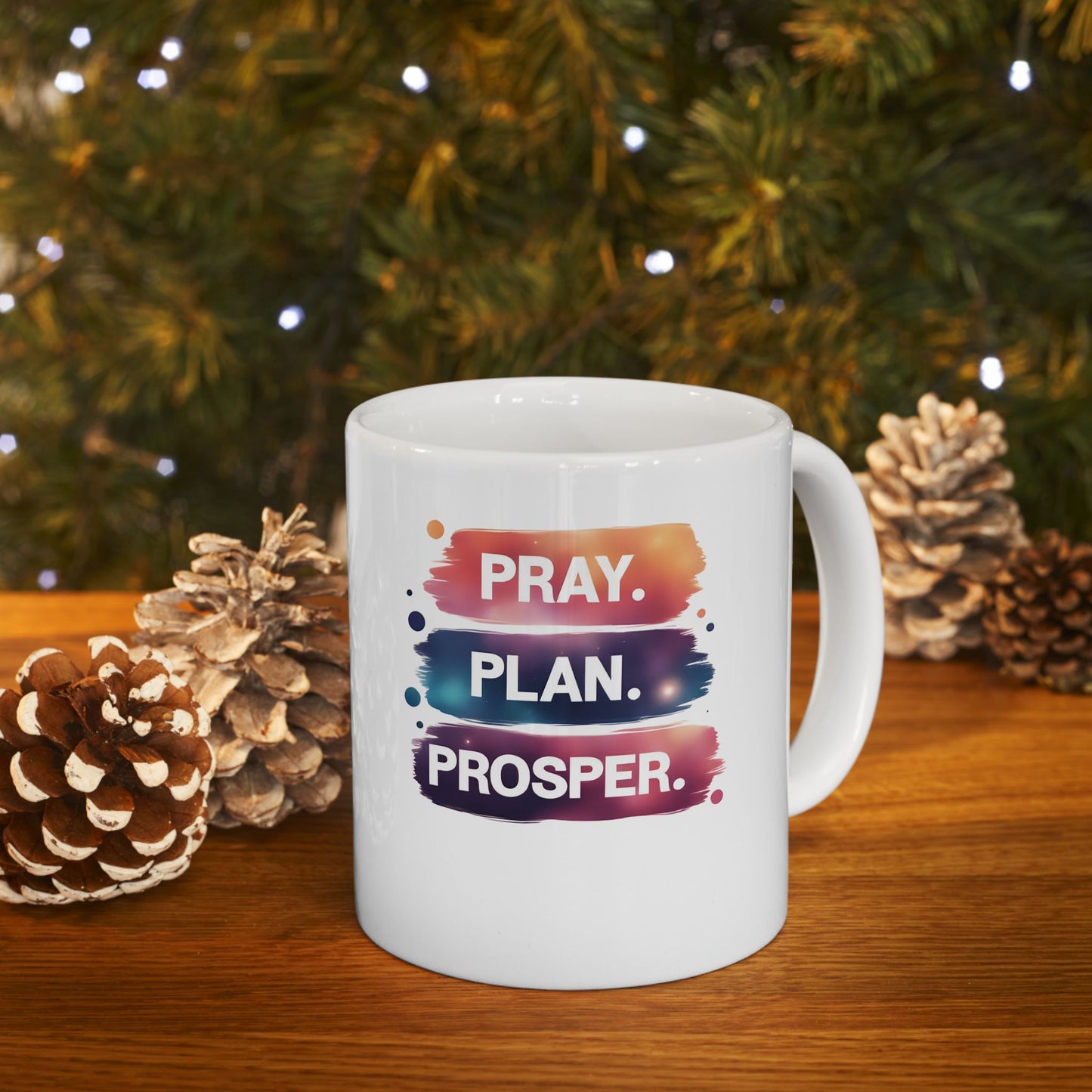 Inspirational Ceramic Mug - Motivational Coffee Cup, Gift for Friends, Home Office Decor, Positive Affirmations, Daily Motivation