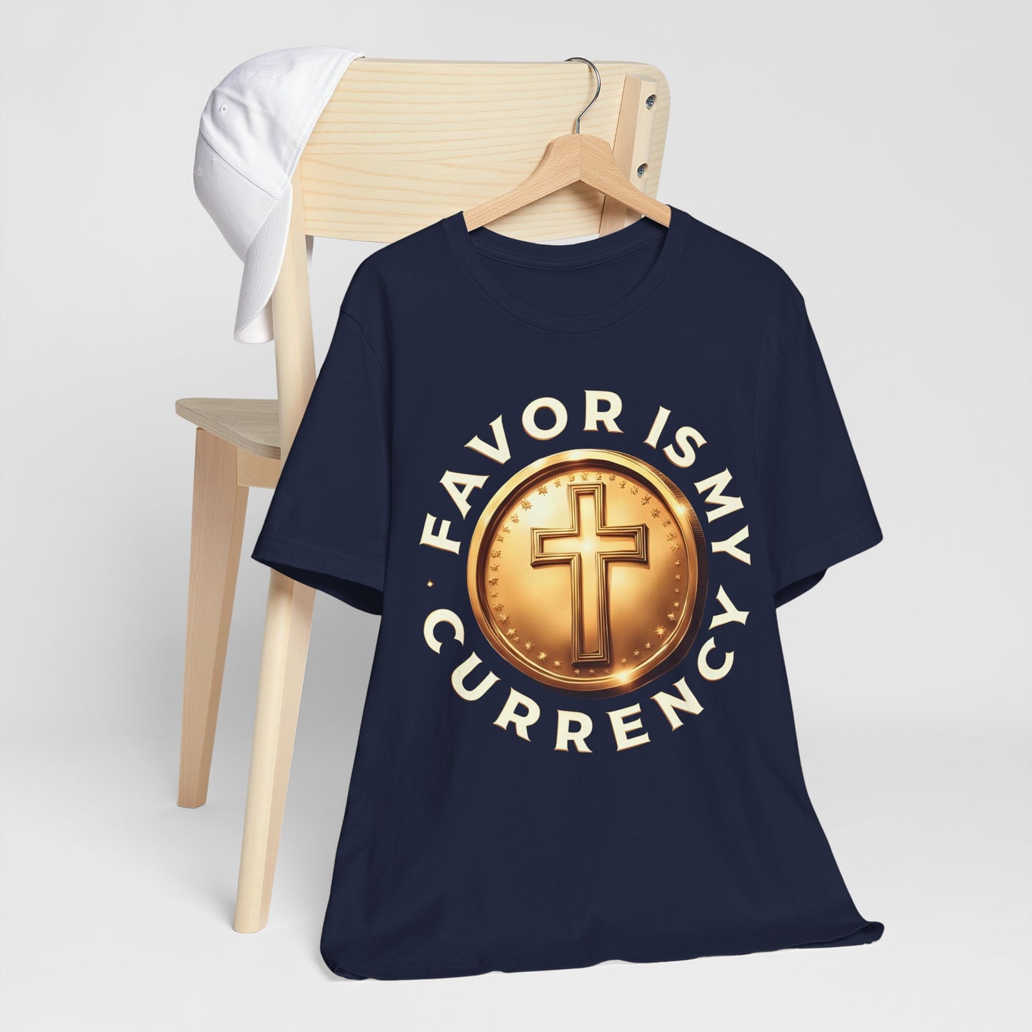 Favor is My Currency Tee - Unisex Jersey Short Sleeve T-Shirt, Christian Apparel, Faith-Based Gift, Inspirational Wear, Casual Style
