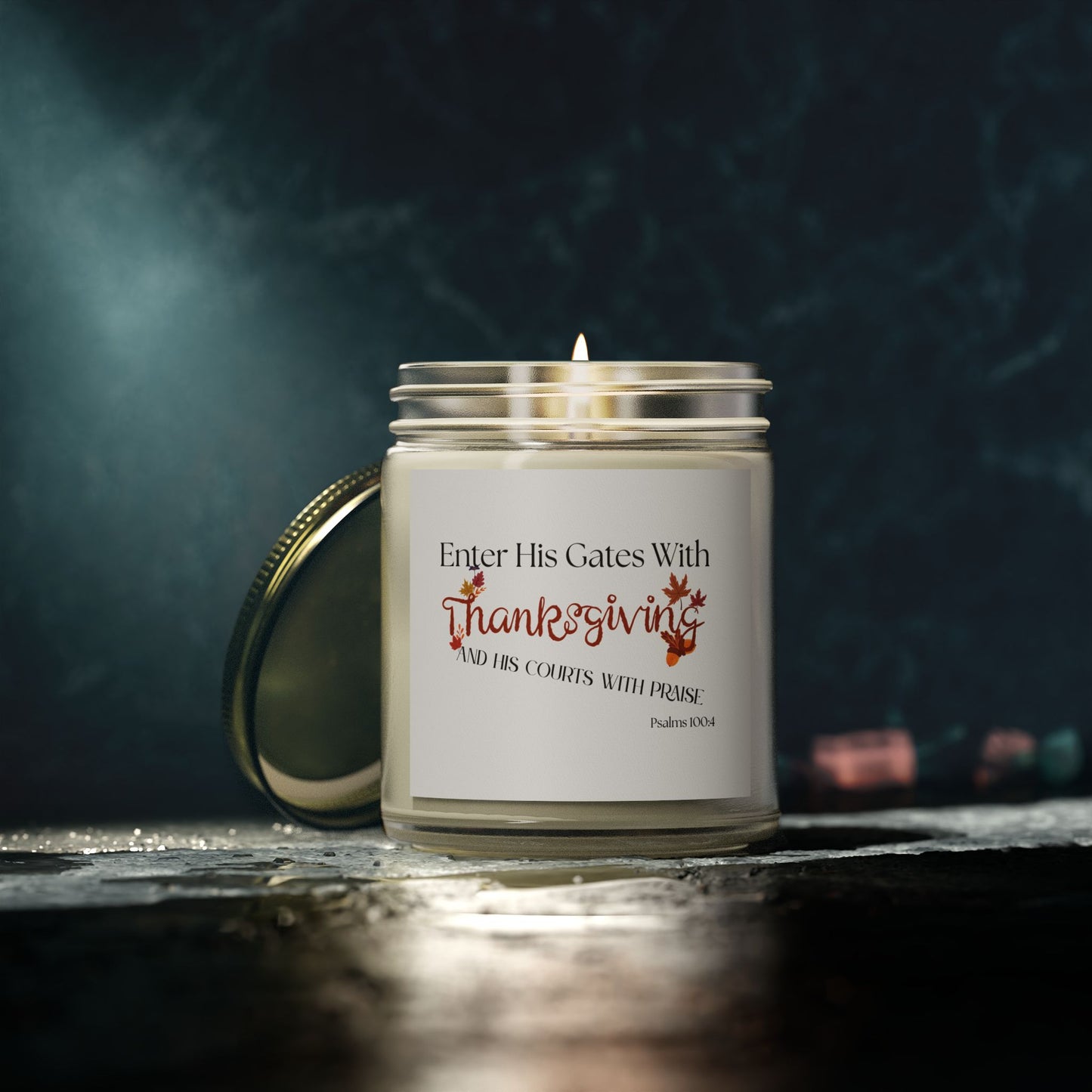 Thanksgiving Scented Candles, Autumn Decor, Cozy Gift, Aromatherapy, Gift for Her, Home Fragrance, Holiday Relaxation
