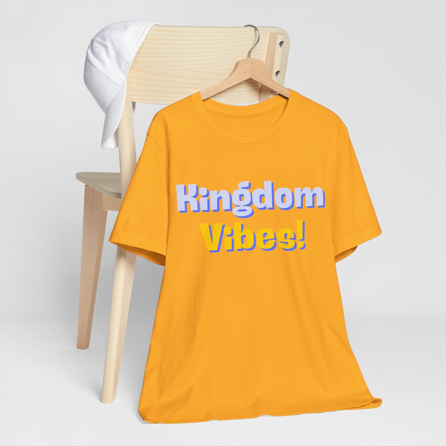 Kingdom Vibes Unisex Short Sleeve Tee | Casual Summer Shirt, Gift for Friends, Streetwear Fashion, Festival Outfit, Birthday Gift