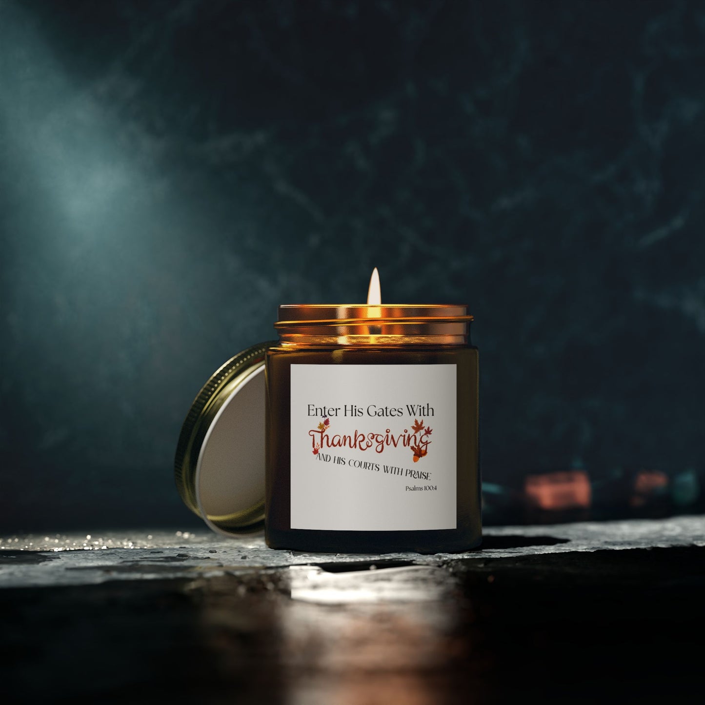 Thanksgiving Scented Candles, Autumn Decor, Cozy Gift, Aromatherapy, Gift for Her, Home Fragrance, Holiday Relaxation