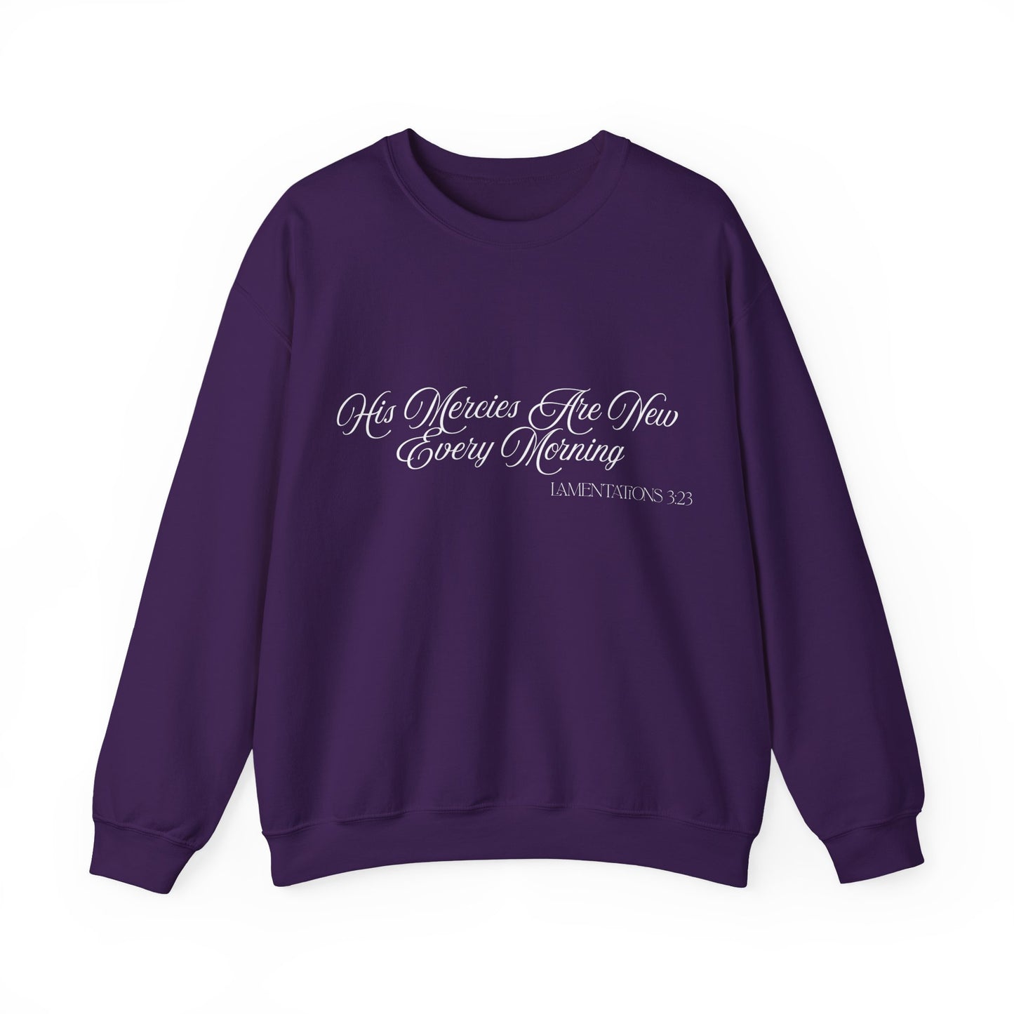 Inspirational Crewneck Sweatshirt, Cozy Faith Sweatshirt, Casual Church Apparel, Morning Motivation, Gift for Believers