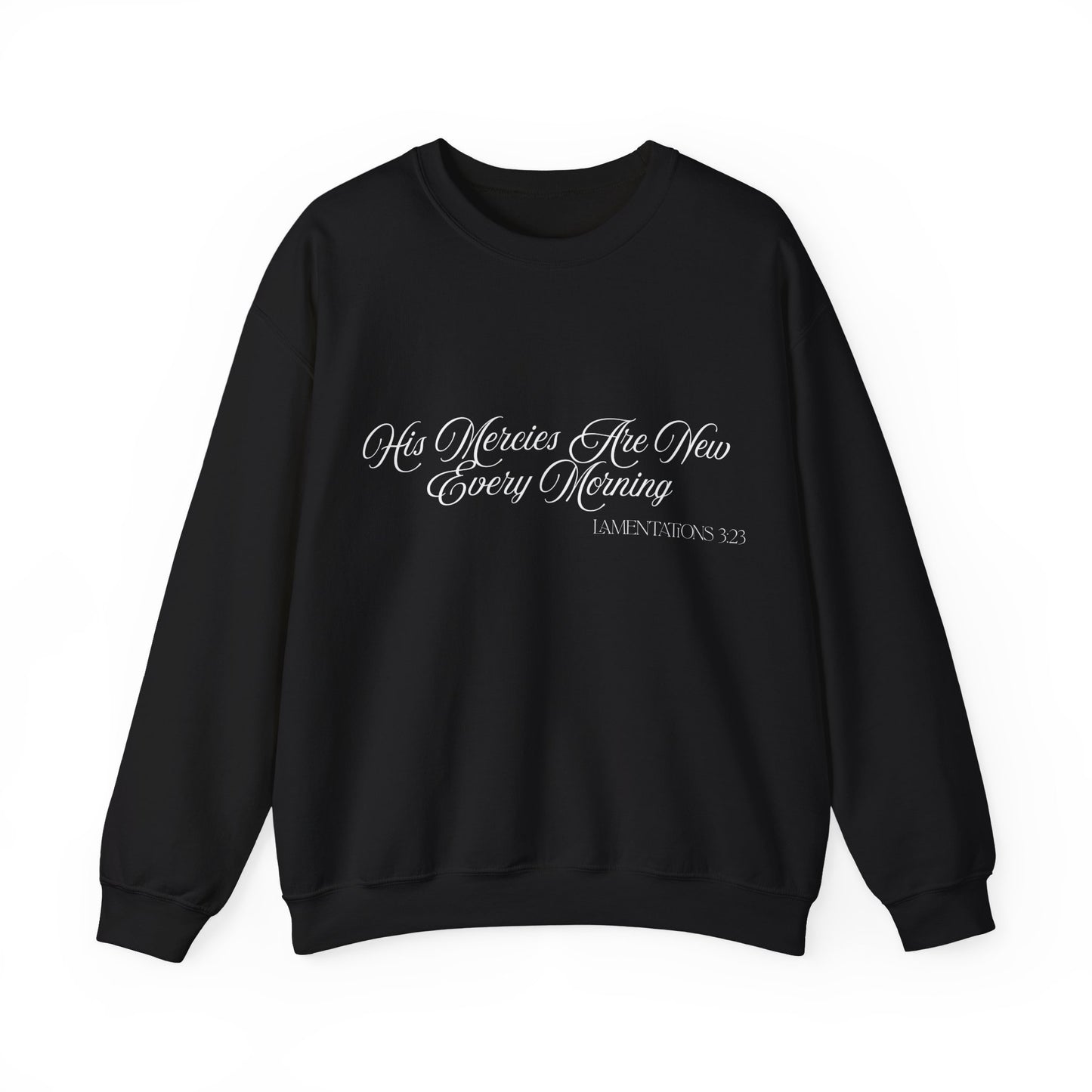 Inspirational Crewneck Sweatshirt, Cozy Faith Sweatshirt, Casual Church Apparel, Morning Motivation, Gift for Believers