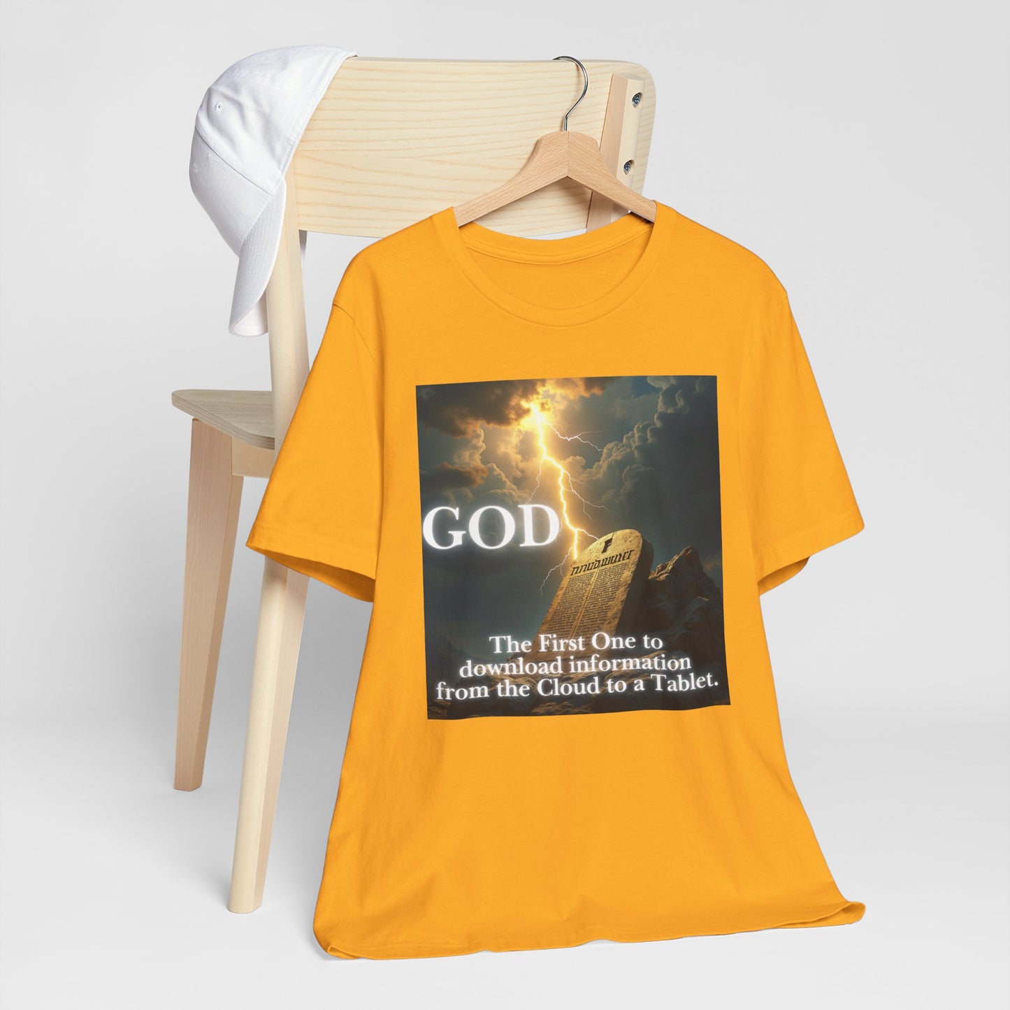 Religious T-Shirt, God inspired, Gift for Christians, Inspirational Tee, Heaven and Tech Shirt, Religious Apparel