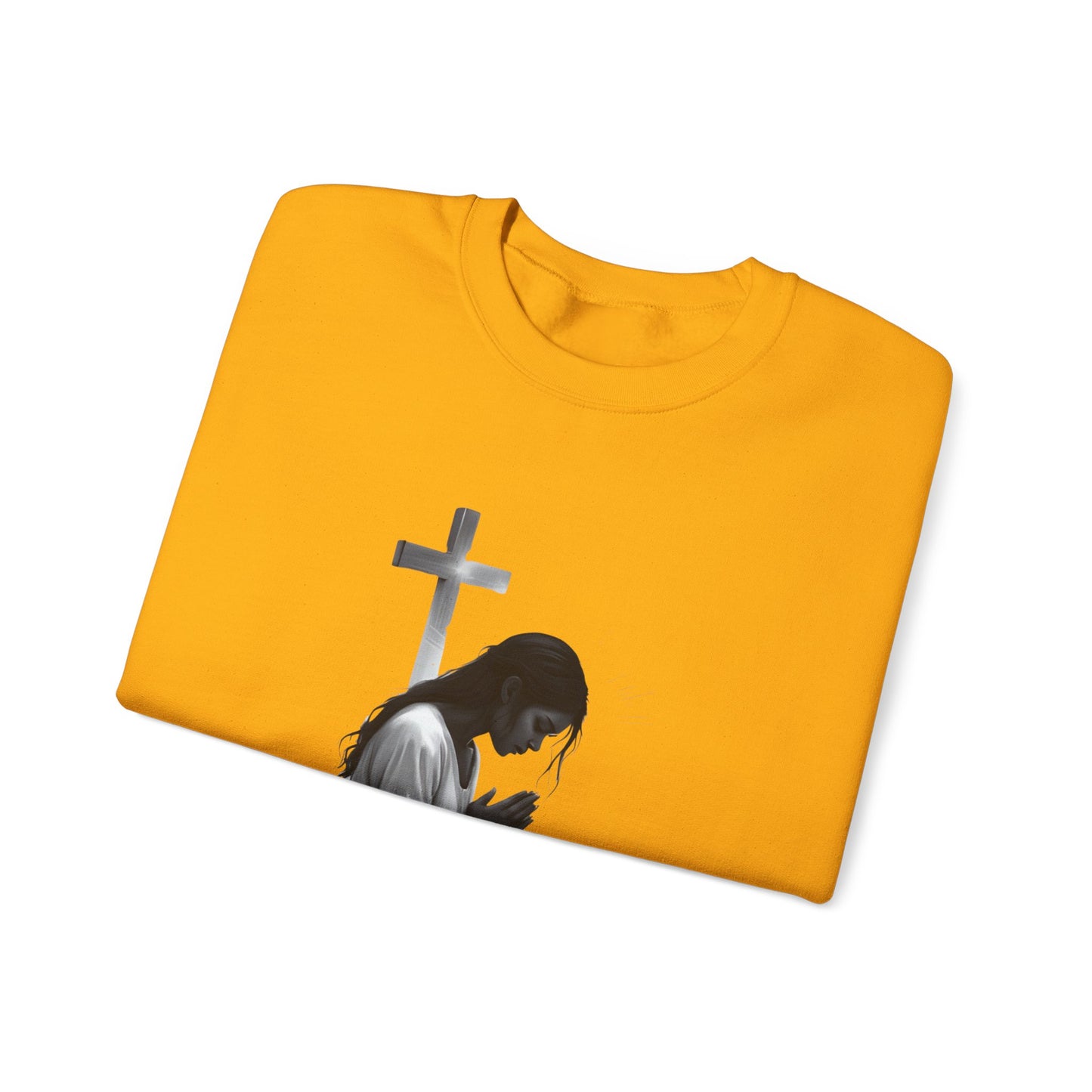 Prayer Warrior Crewneck Sweatshirt | Faith-Inspired Apparel, Inspirational Gift, Cozy Layer for Prayer, Unisex Sweatshirt