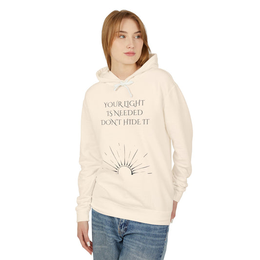 Inspire Others Hoodie, Lightweight Pullover, Motivational Sweatshirt, Unisex Gift, Cozy Apparel for All Occasions