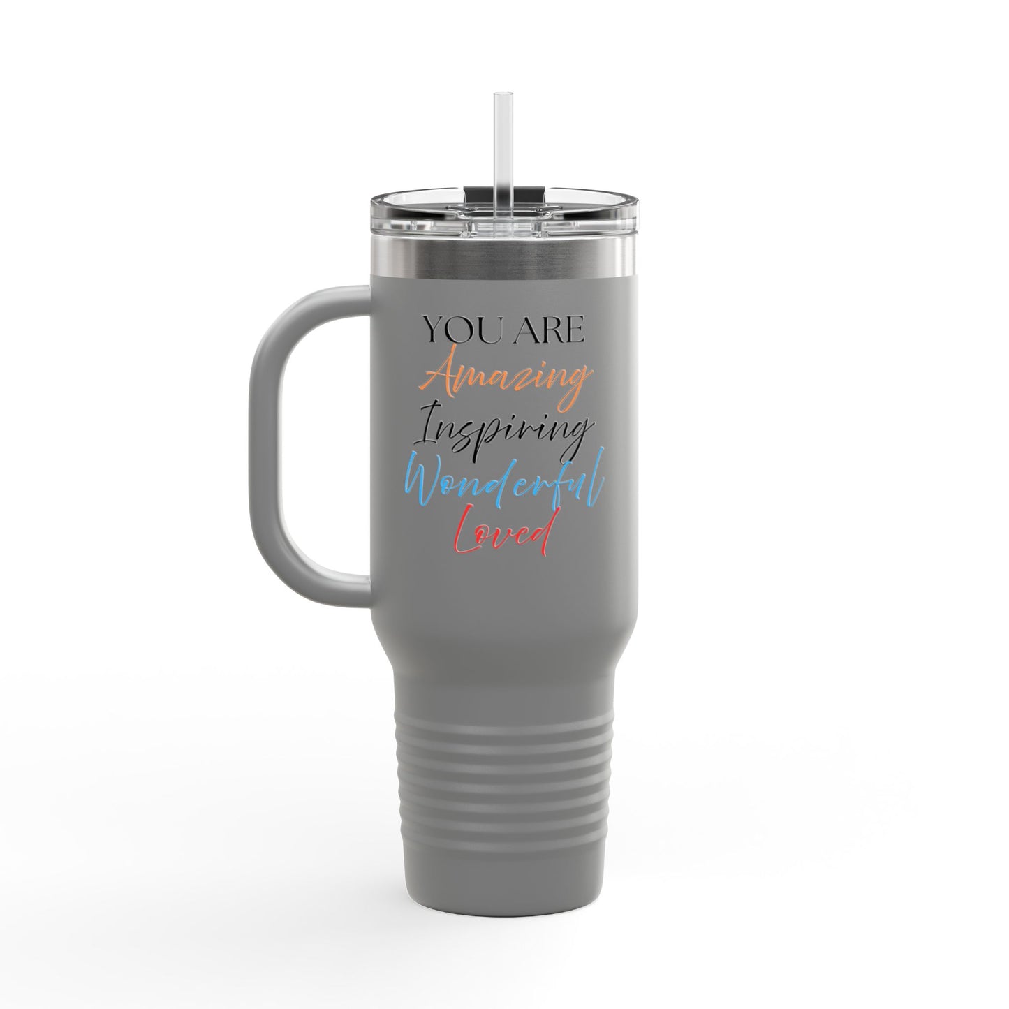 Inspirational, Encouraging - 40oz Insulated Travel Mug