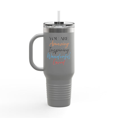 Inspirational, Encouraging - 40oz Insulated Travel Mug