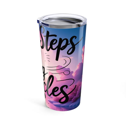 Inspirational Tumbler, Motivational Drinkware, Stylish Travel Cup, Gift for Dreamers, Perfect for On-the-Go