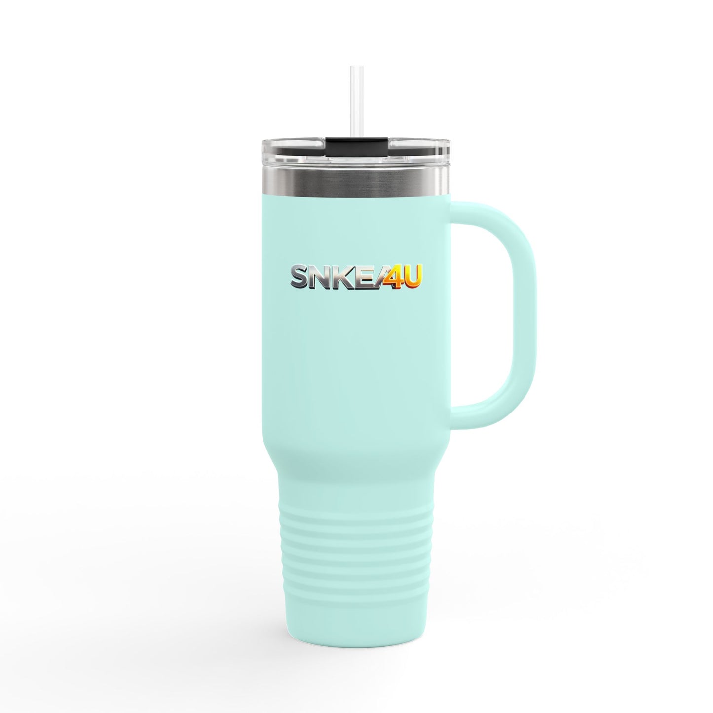 Inspirational, B.I.B.L.E. 40oz Insulated Travel Mug with Handle