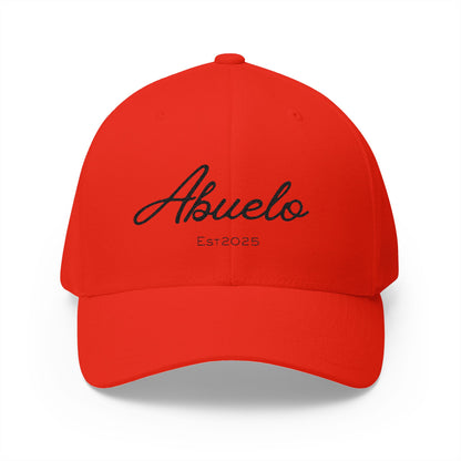Abuelo Embroidered Dad Hat — 'Abuelo Est. 2025' Structured Cap