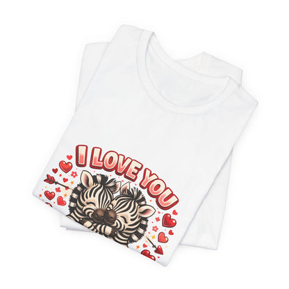 I Love You Forever & Ever Cat T‑Shirt — Cute Valentine’s Day Tee
