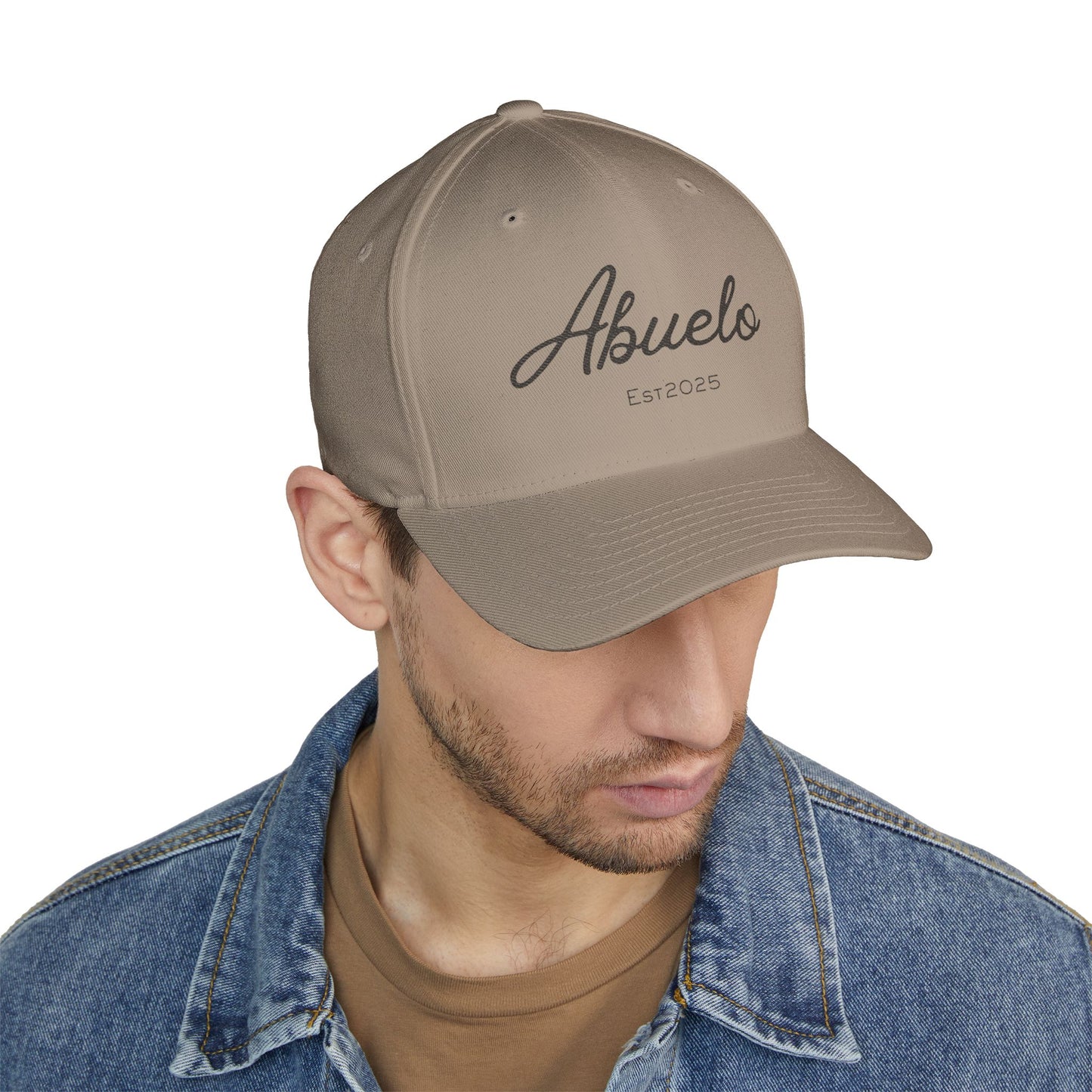 Abuelo Embroidered Dad Hat — 'Abuelo Est. 2025' Structured Cap