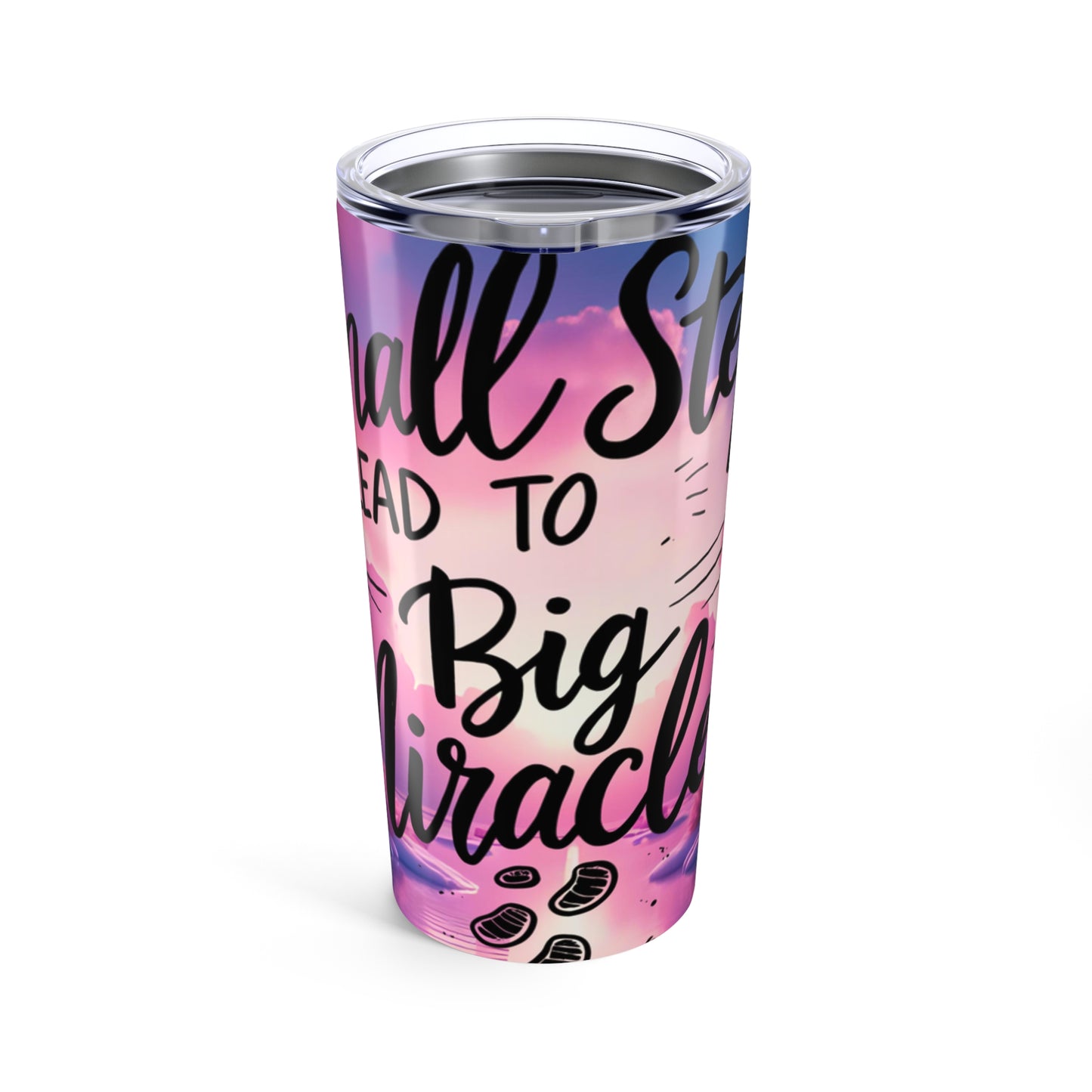 Inspirational Tumbler, Motivational Drinkware, Stylish Travel Cup, Gift for Dreamers, Perfect for On-the-Go