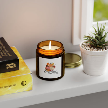 Autumn Scented Candle - Pumpkin Spice, Cozy Home Fragrance, Gifts for Fall, Thanksgiving Decor, Relaxation