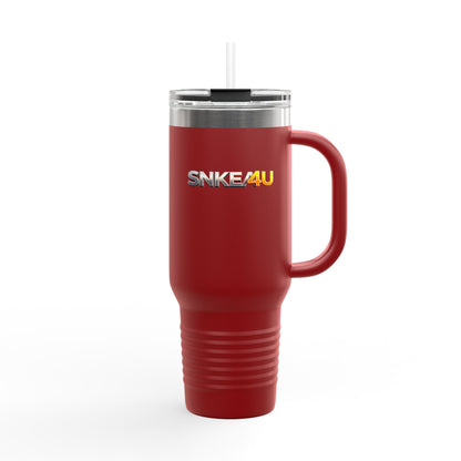 Inspirational, B.I.B.L.E. 40oz Insulated Travel Mug with Handle