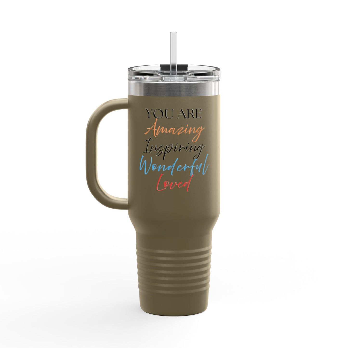Inspirational, Encouraging - 40oz Insulated Travel Mug