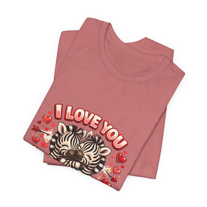 I Love You Forever & Ever Cat T‑Shirt — Cute Valentine’s Day Tee